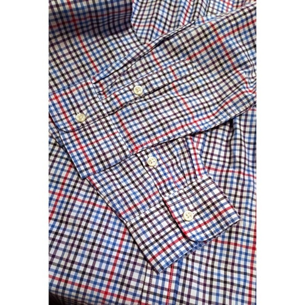 Ralph Lauren Mens XL Plaid Checkered Long Sleeve Button Down Shirt - Picture 3 of 7